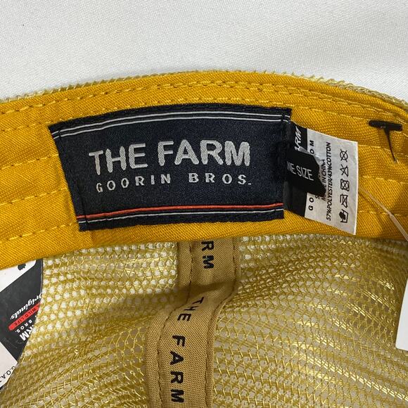 Goorin Bros The Farm Beware Doberman Trucker Snapback Hat Cap Black Biege New - Picture 7 of 7